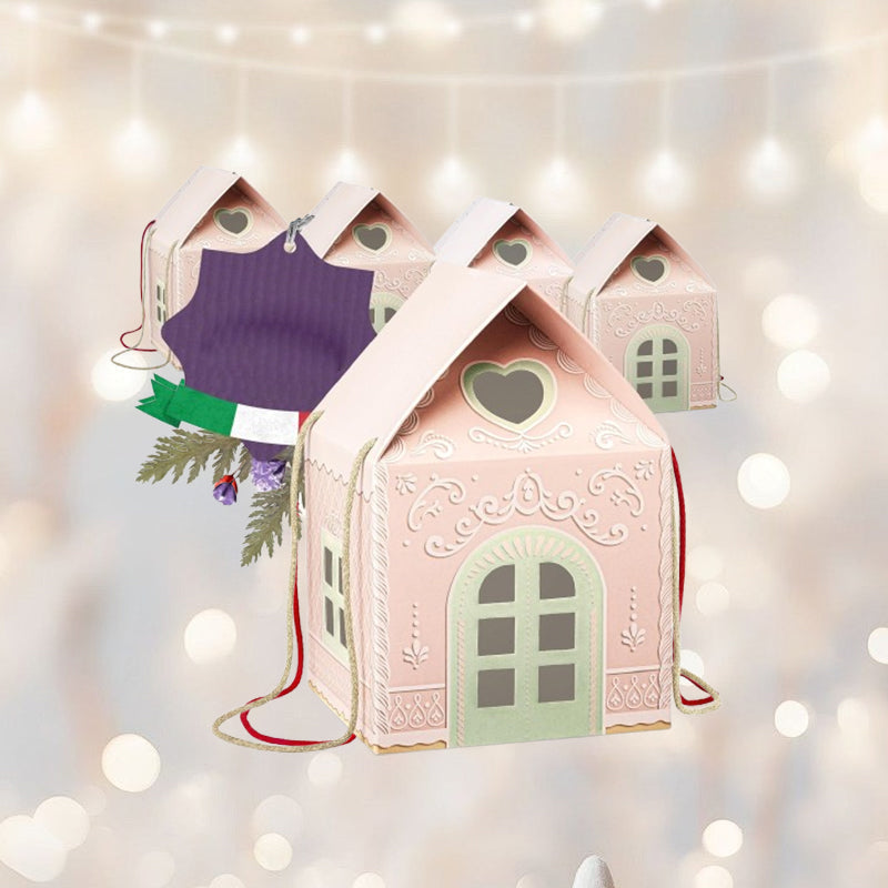 🎄 Christmas Wonderland – Julegaveeske som et lite julehus