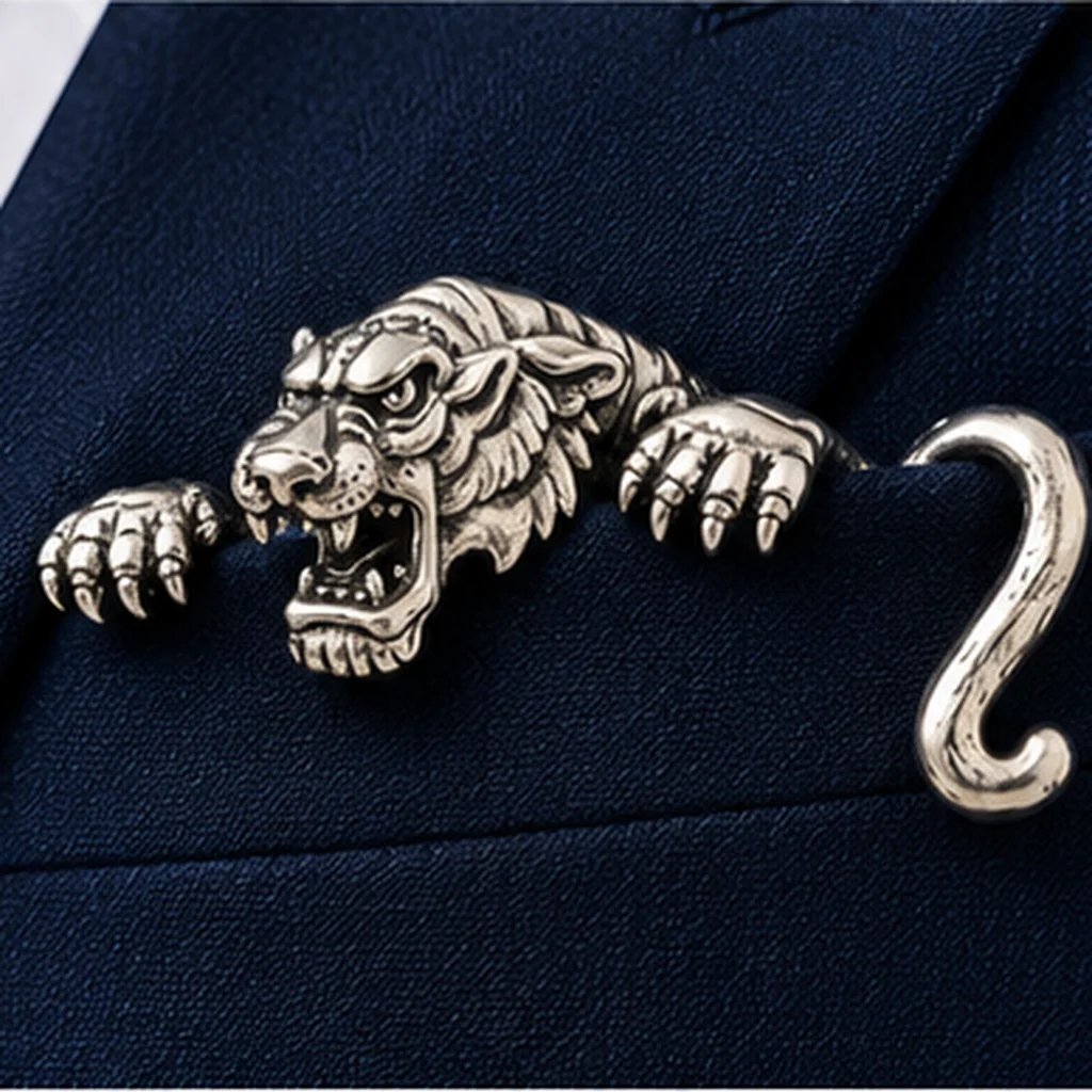 ✨ Luksuriøs dyrebrosje med skulpturelt design – Et eksklusivt blikkfang til dresser og blazere