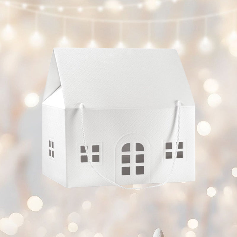 🎄 Christmas Wonderland – Julegaveeske som et lite julehus