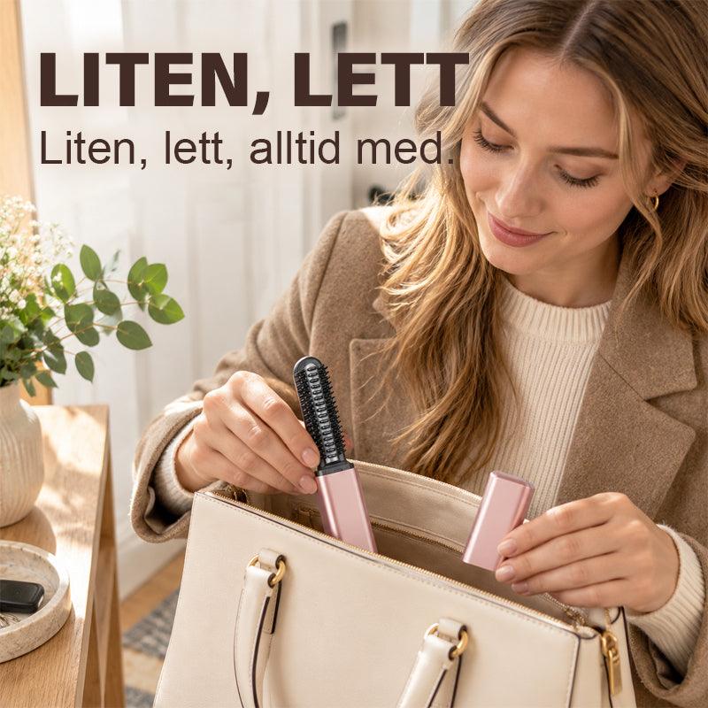 Mini bærbar elektrisk pannelugg krølltang