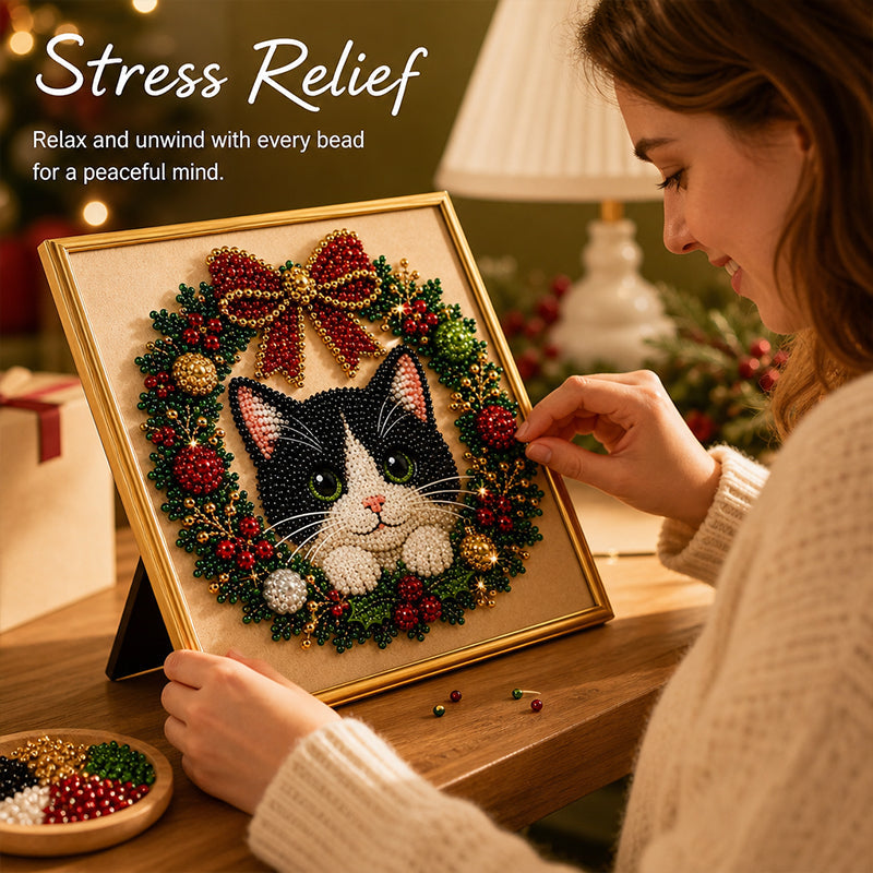 ✨Festive Feline Bead Art Kits